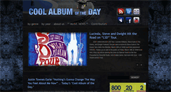 Desktop Screenshot of coolalbumreview.com